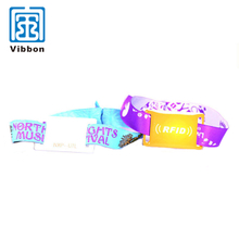 New design widely use event nfc wristband rfid woven wristband price