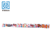 Sublimation bracelet customized festival fabric polyester one time slide lock smart wristband